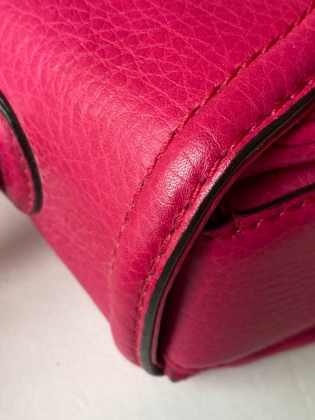 Gucci Pink Bamboo Top Handle Bag-handbag-Gucci-The Closet Egypt