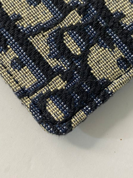 Christian Dior Blue Oblique Saddle Pouch-Pouch-Christian Dior-The Closet Egypt