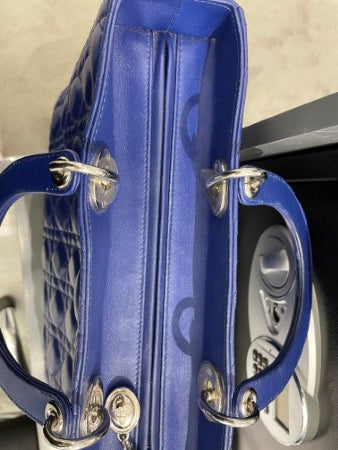 Christian Dior Blue Lady Dior Large Bag-handbag-Christian Dior-The Closet Egypt