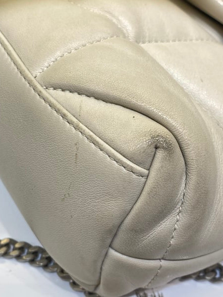 YSL Greyish Toy Puffer Bag-handbag-YSL-The Closet Egypt