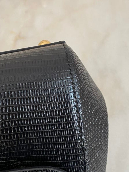 Dolce & Gabbana Black Sicily Crystal Medium Bag