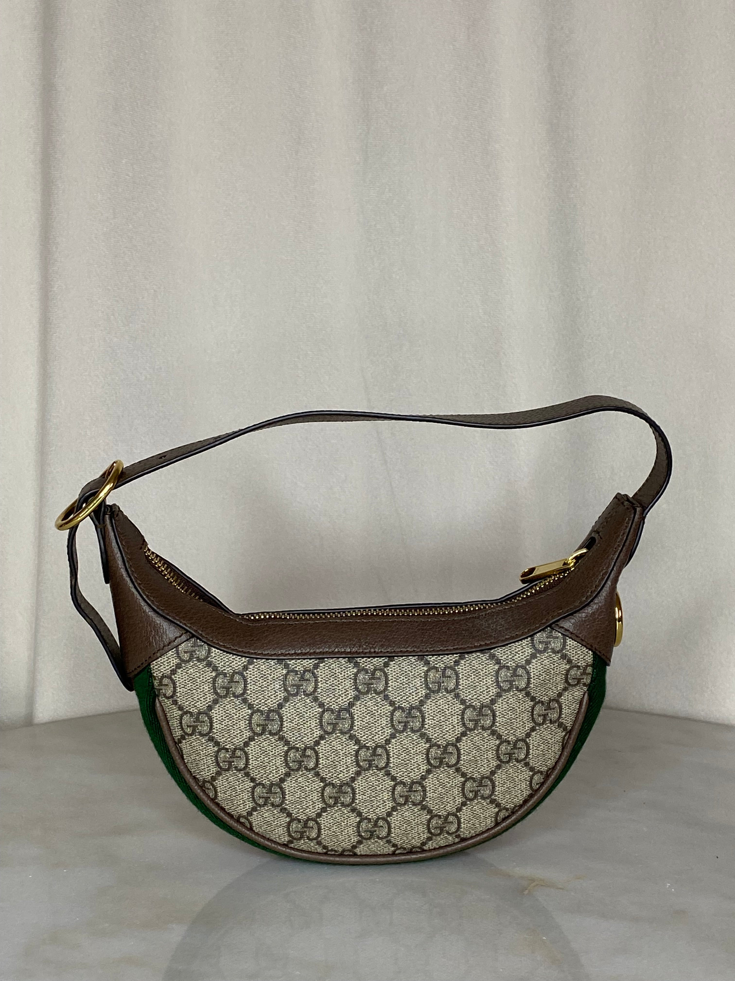 Gucci Brown GG Ophidia Mini Tote Bag-handbag-Gucci-The Closet Egypt