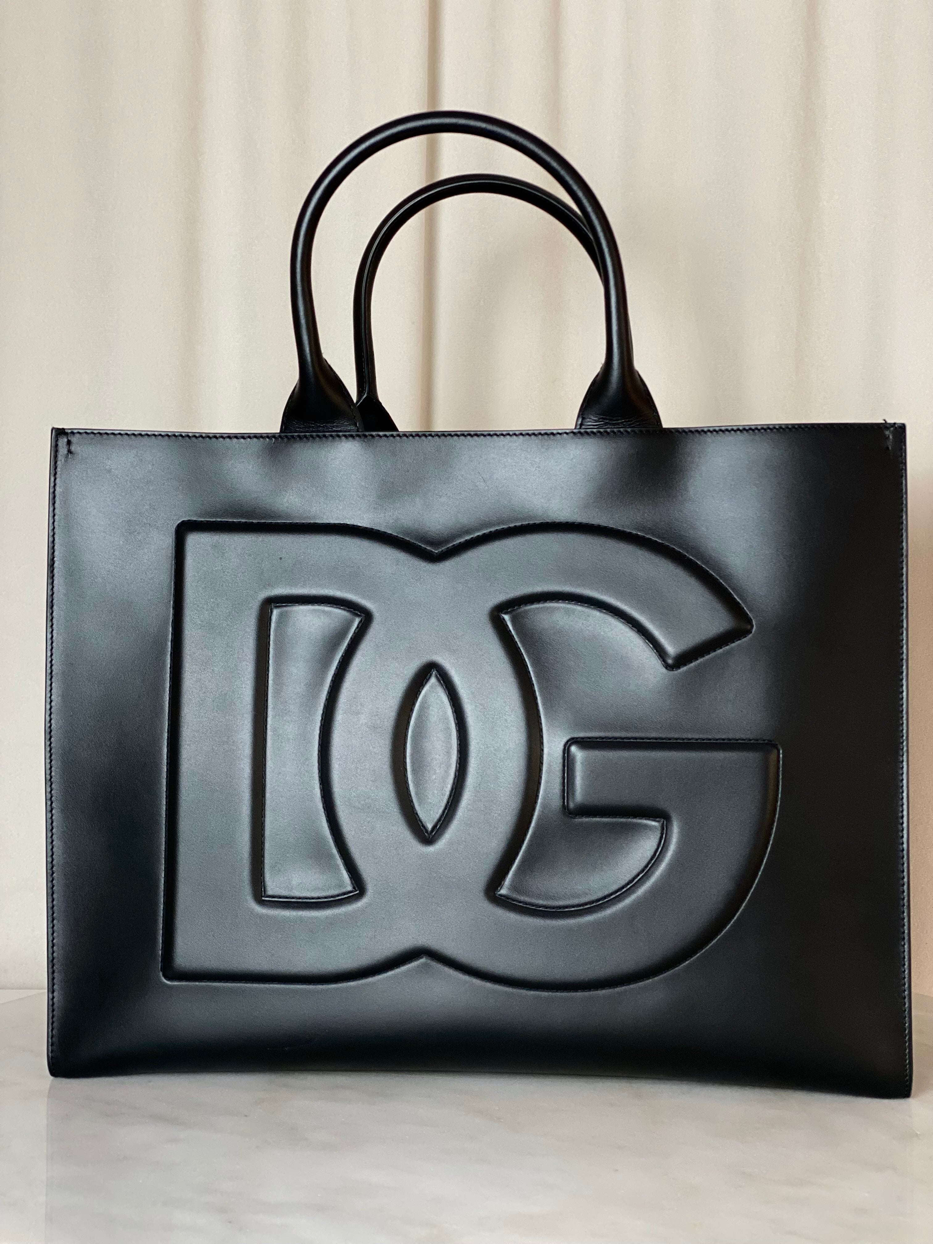 Dolce & Gabbana Black Daily Tote Bag-handbag-Dolce & Gabbana-The Closet Egypt