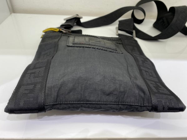 Fendi Black Zucca Nylon Crossbody Bag-handbag-Fendi-The Closet Egypt