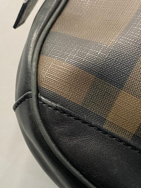 Burberry Bicolor Nova Check Brooklyn Hobo Bag-handbag-Burberry-The Closet Egypt