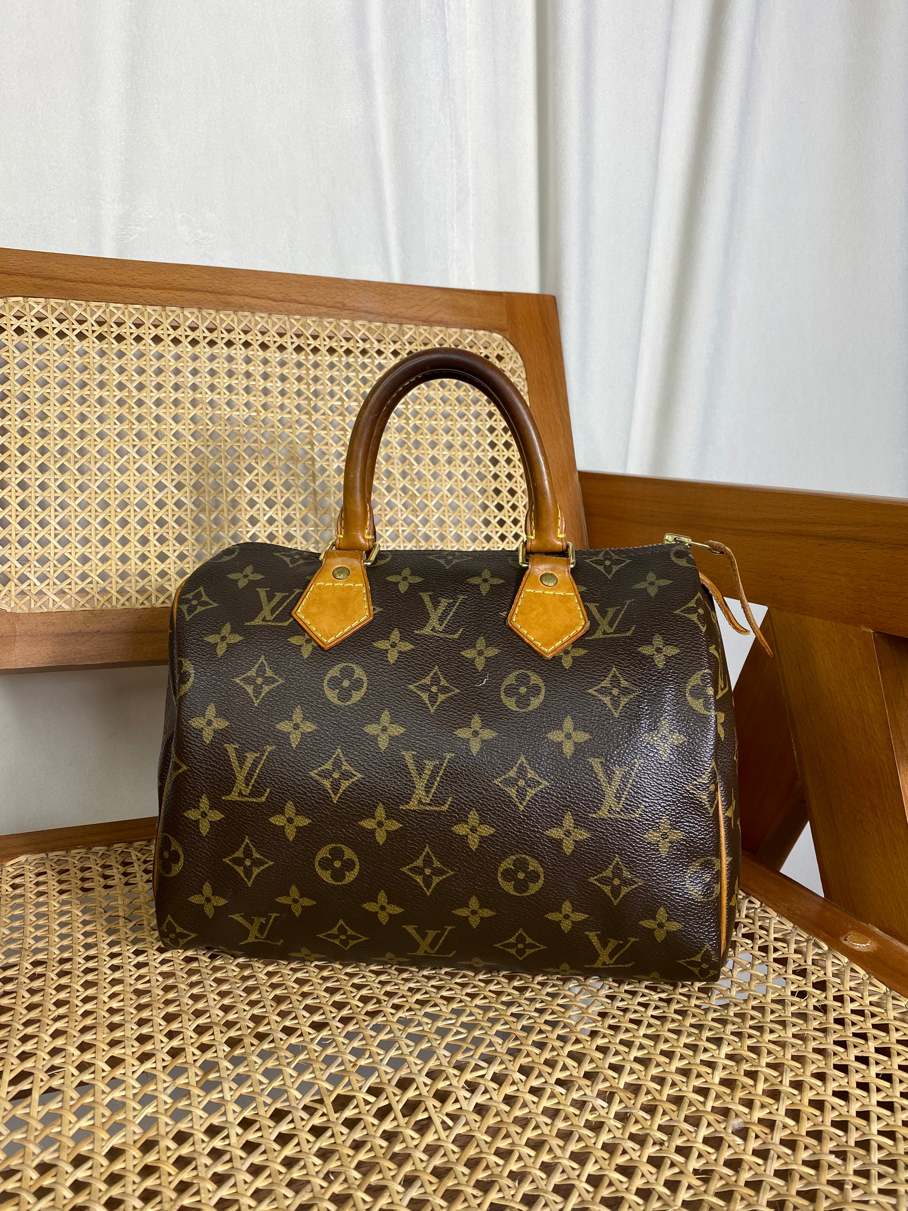 Louis Vuitton Monogram Speedy 25 Tote Bag-handbag-Louis Vuitton-The Closet Egypt