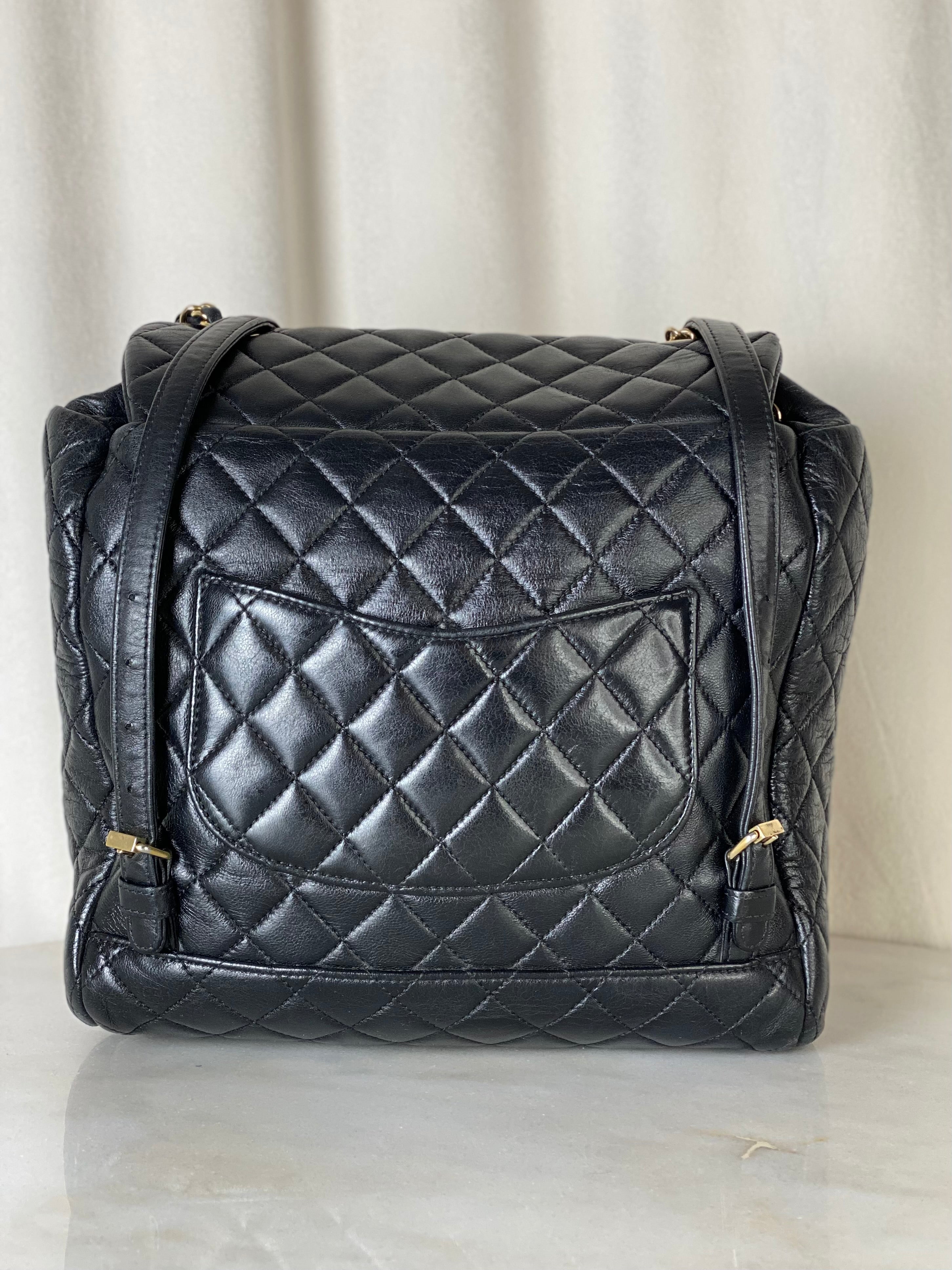 Chanel Black Urban Spirit Large Bag-Backpack-Chanel-The Closet Egypt