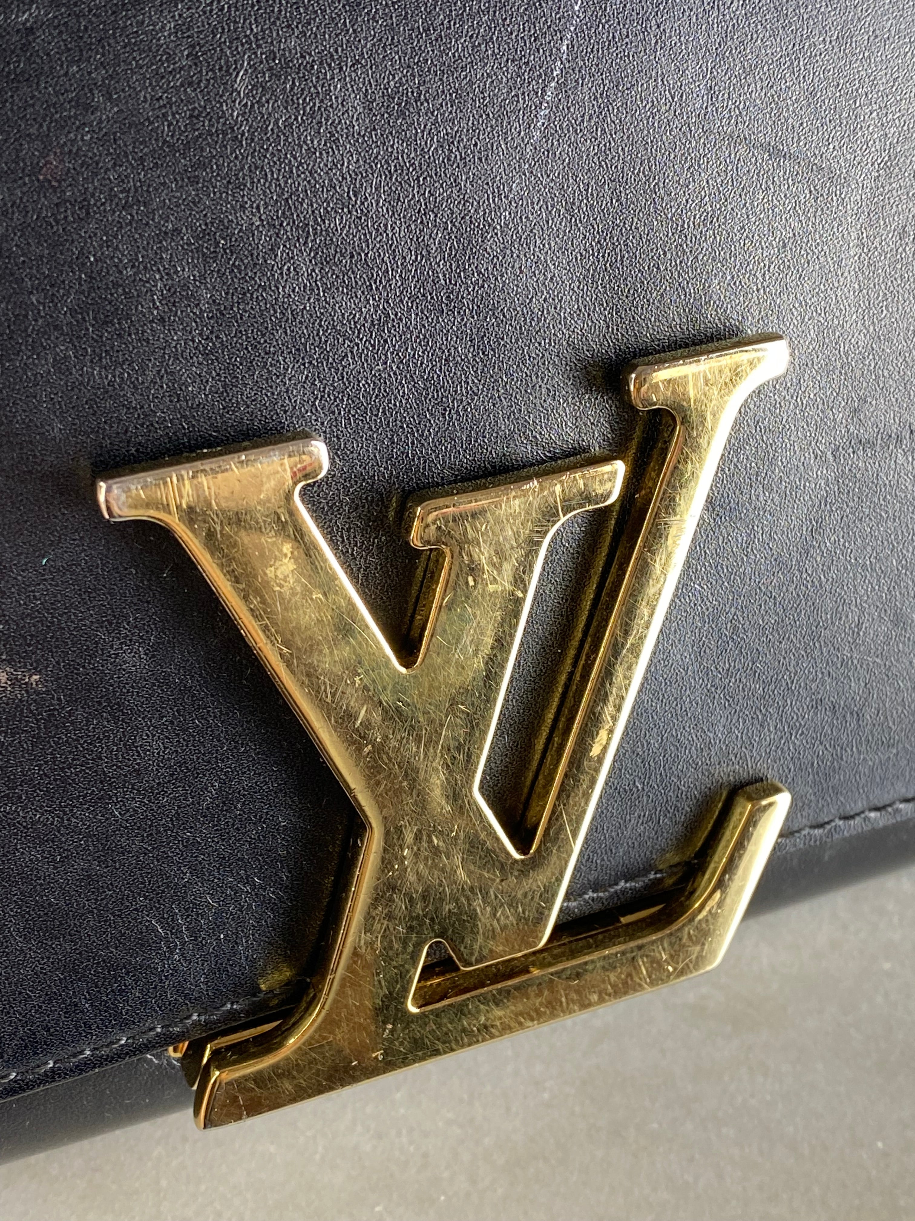 Louis Vuitton Black Chain Louis MM Bag-handbag-Louis Vuitton-The Closet Egypt