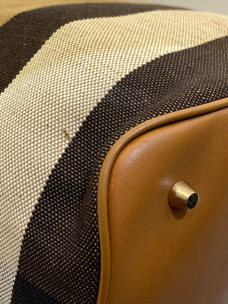 Burberry Brown Haymarket Bucket Bag-handbag-Burberry-The Closet Egypt