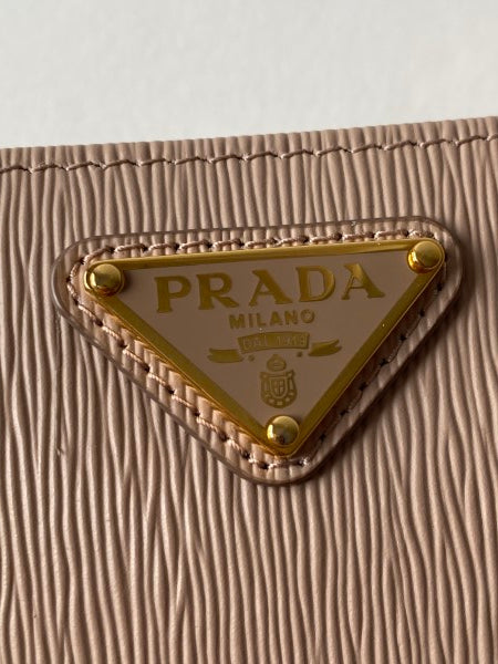 Prada Nude Wallet-wallet-Prada-The Closet Egypt