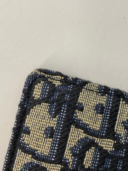 Christian Dior Blue Oblique Saddle Pouch-Pouch-Christian Dior-The Closet Egypt