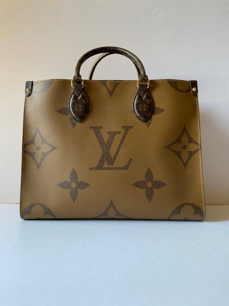 Louis Vuitton Monogram Reverse Onthego MM Bag-handbag-Louis Vuitton-The Closet Egypt