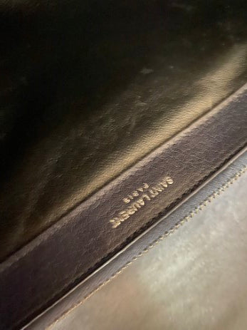 YSL Dark Blue College Large Top Handle Bag-handbag-YSL-The Closet Egypt