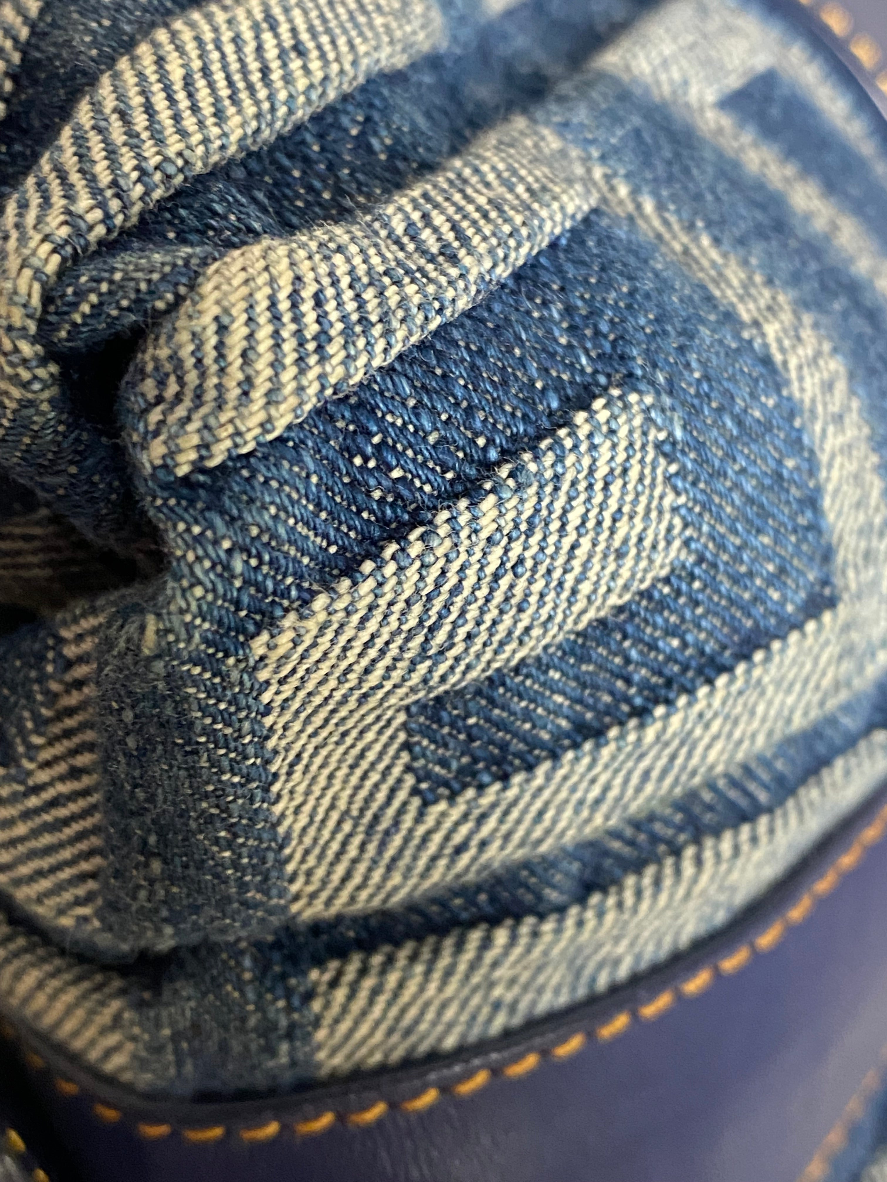 Givenchy Blue Denim Print Shoulder Bag-handbag-Givenchy-The Closet Egypt