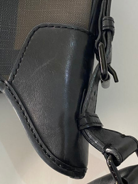 Burberry Bicolor Nova Check Brooklyn Hobo Bag-handbag-Burberry-The Closet Egypt
