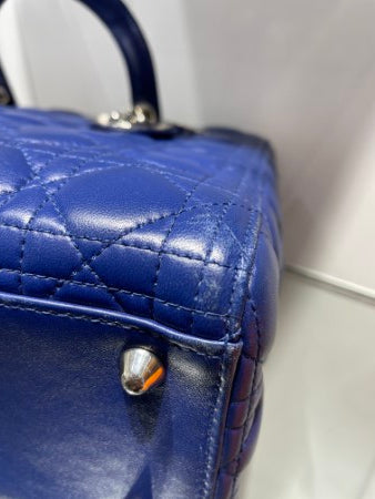 Christian Dior Blue Lady Dior Large Bag-handbag-Christian Dior-The Closet Egypt