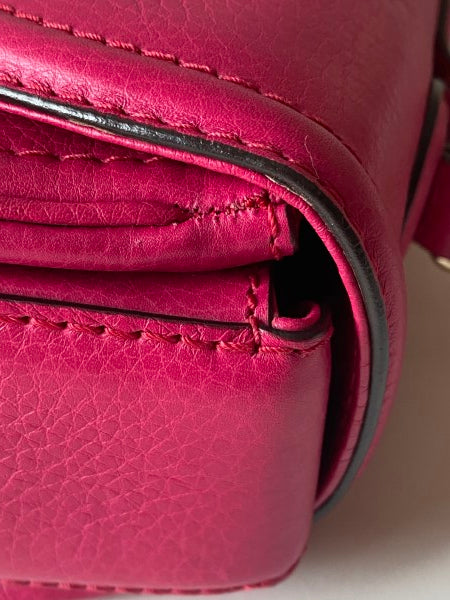 Gucci Pink Bamboo Top Handle Bag-handbag-Gucci-The Closet Egypt