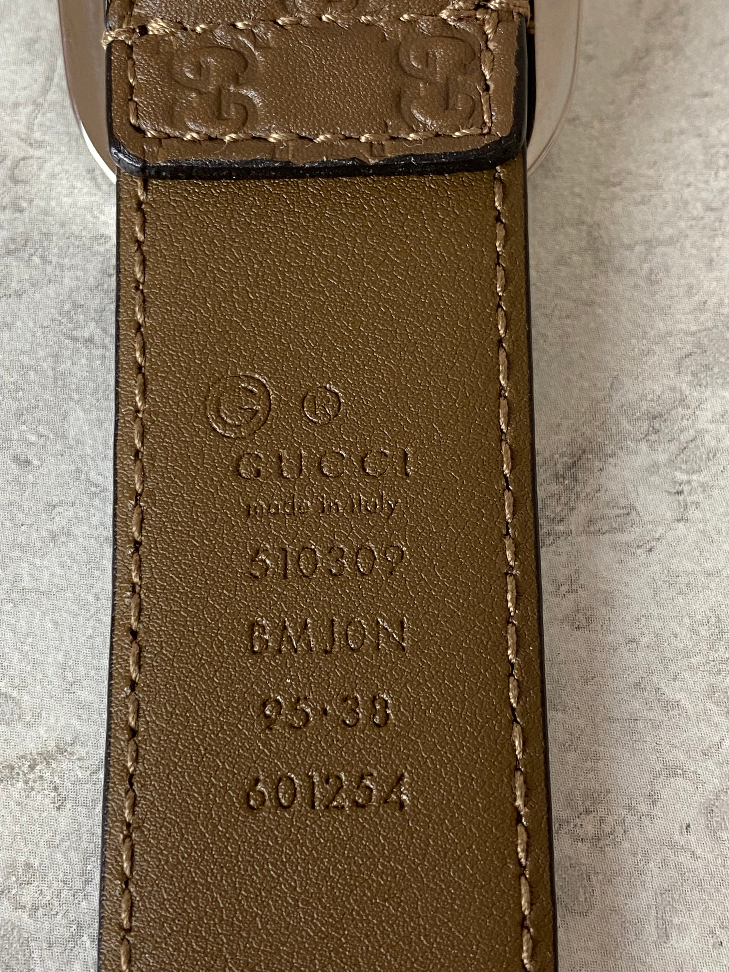 Gucci Brown GG Belt 38-Belt-Gucci-The Closet Egypt