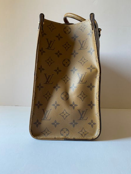 Louis Vuitton Monogram Reverse Onthego MM Bag-handbag-Louis Vuitton-The Closet Egypt