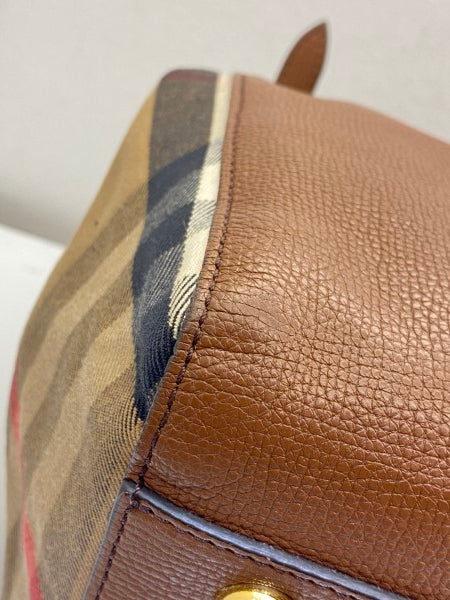 Burberry Brown House Check Canterbury Tote Bag-handbag-Burberry-The Closet Egypt