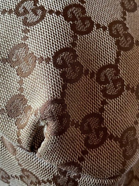 Gucci Ebony GG Web Hobo Shoulder Bag-handbag-Gucci-The Closet Egypt