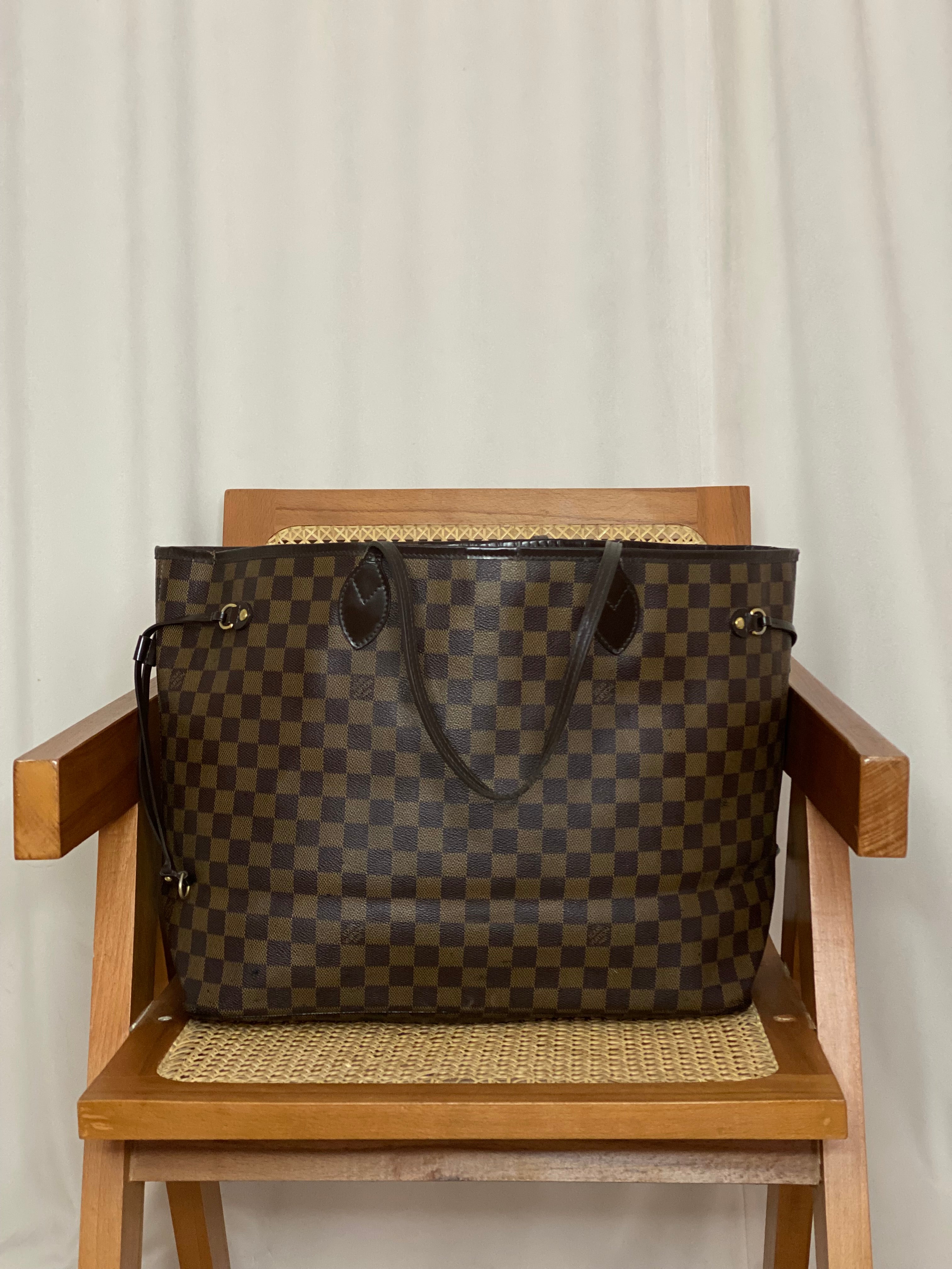 Louis Vuitton Damier Ebene Neverfull GM Bag-handbag-Louis Vuitton-The Closet Egypt