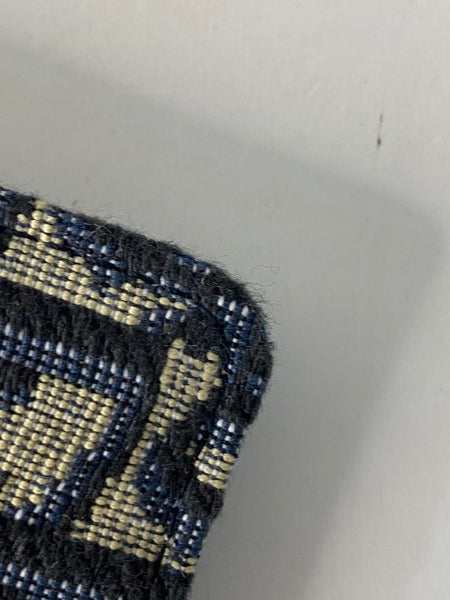 Christian Dior Blue Oblique Saddle Pouch-Pouch-Christian Dior-The Closet Egypt