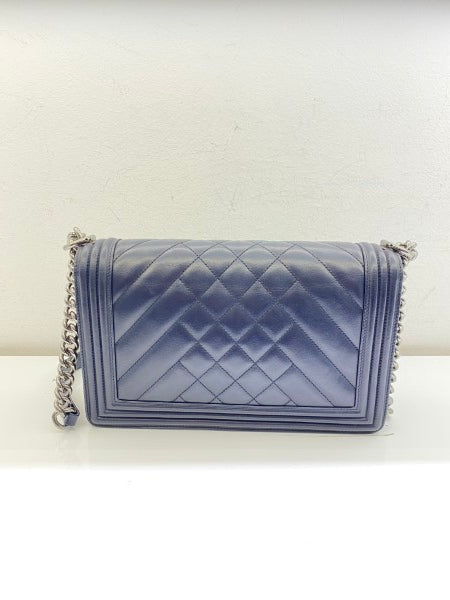 Chanel Blue Boy Medium Bag-handbag-Chanel-The Closet Egypt