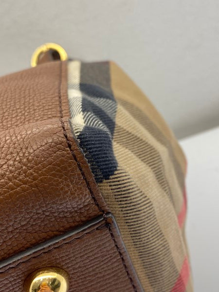 Burberry Brown House Check Canterbury Tote Bag-handbag-Burberry-The Closet Egypt