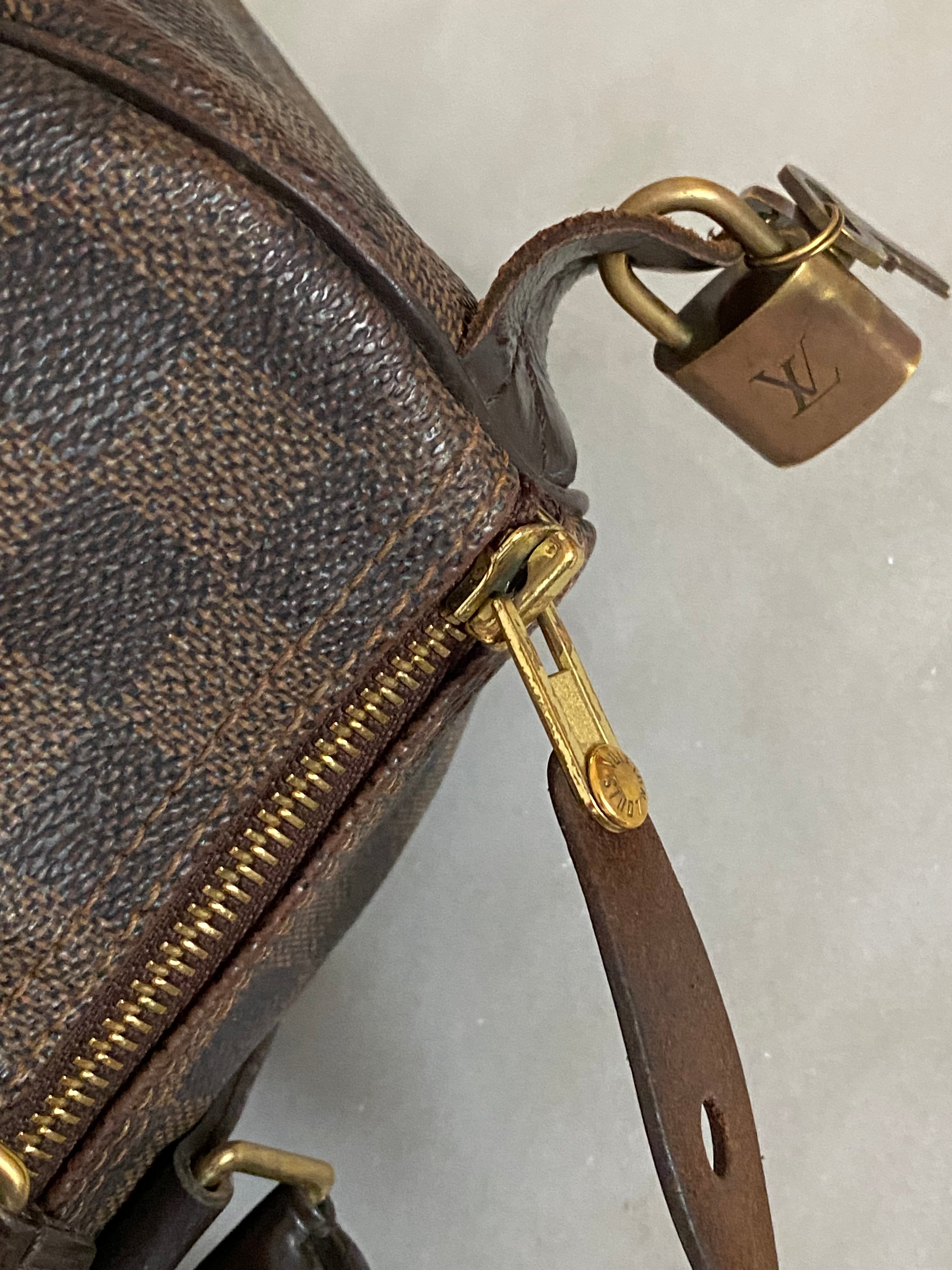 Louis Vuitton Damier Ebene Speedy 30 Bag-handbag-Louis Vuitton-The Closet Egypt