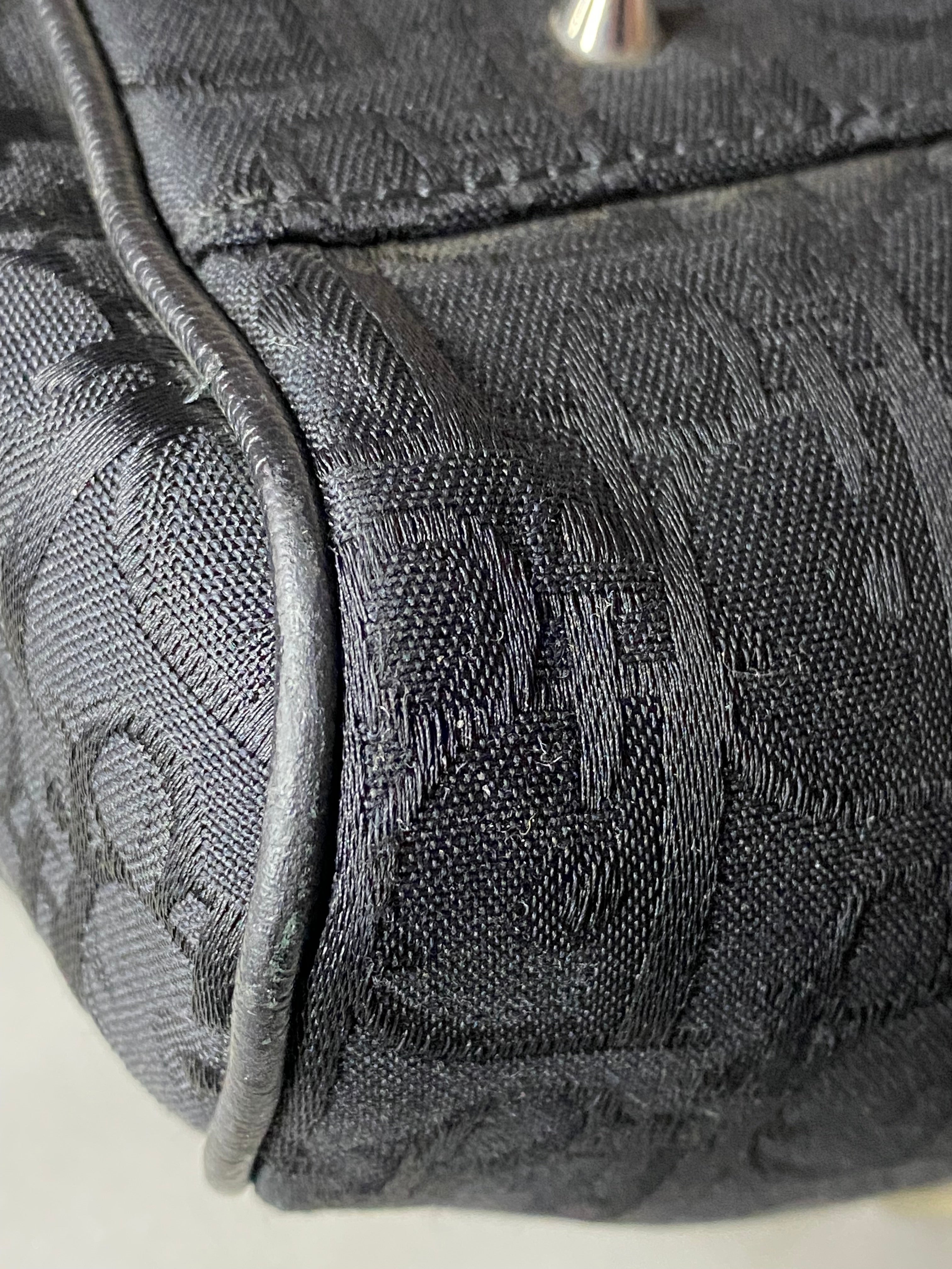 Christian Dior Bicolor Printed Embroidered Flower Tote Bag-handbag-Christian Dior-The Closet Egypt