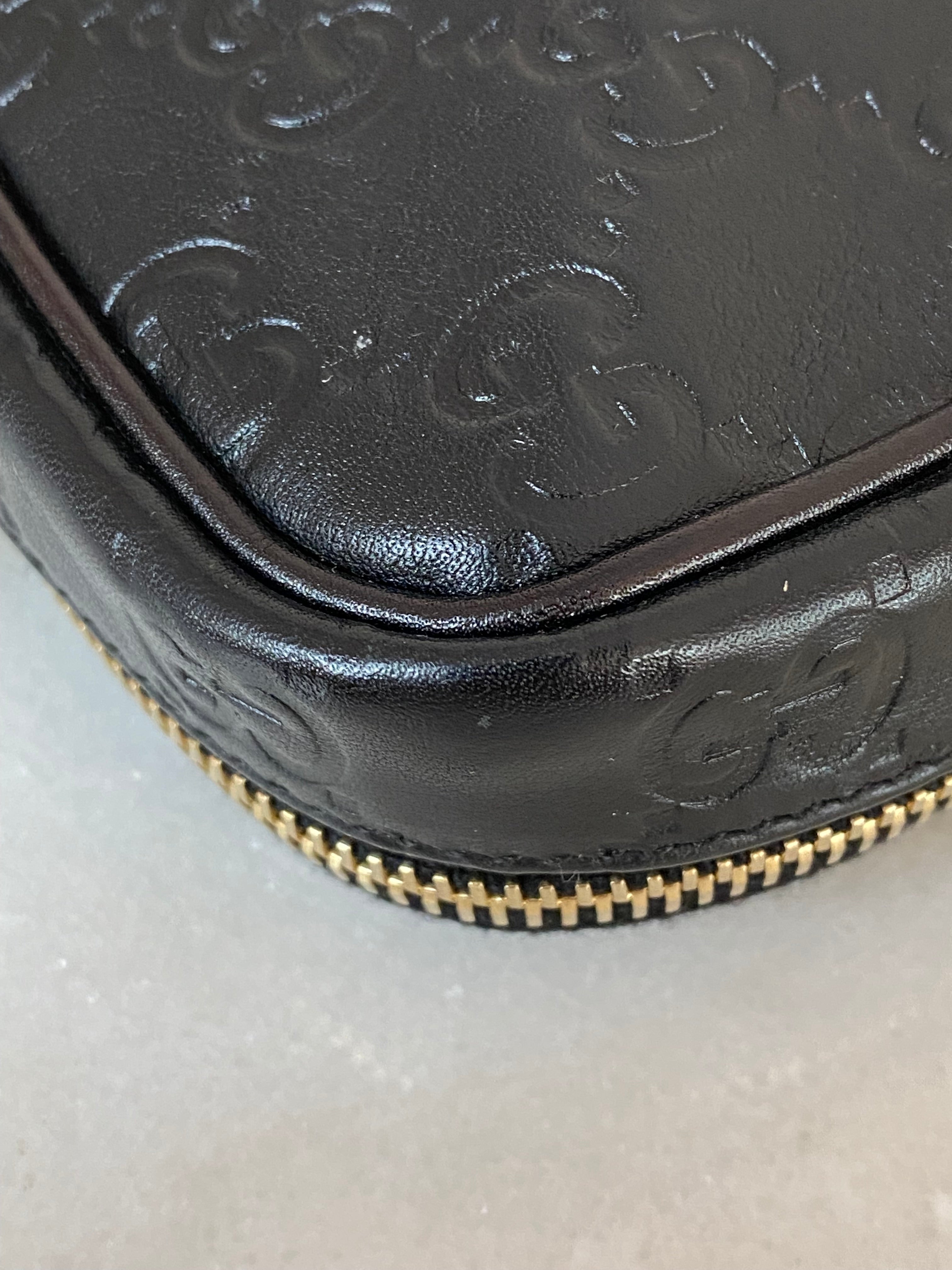 Gucci Black GG Jewelry Case