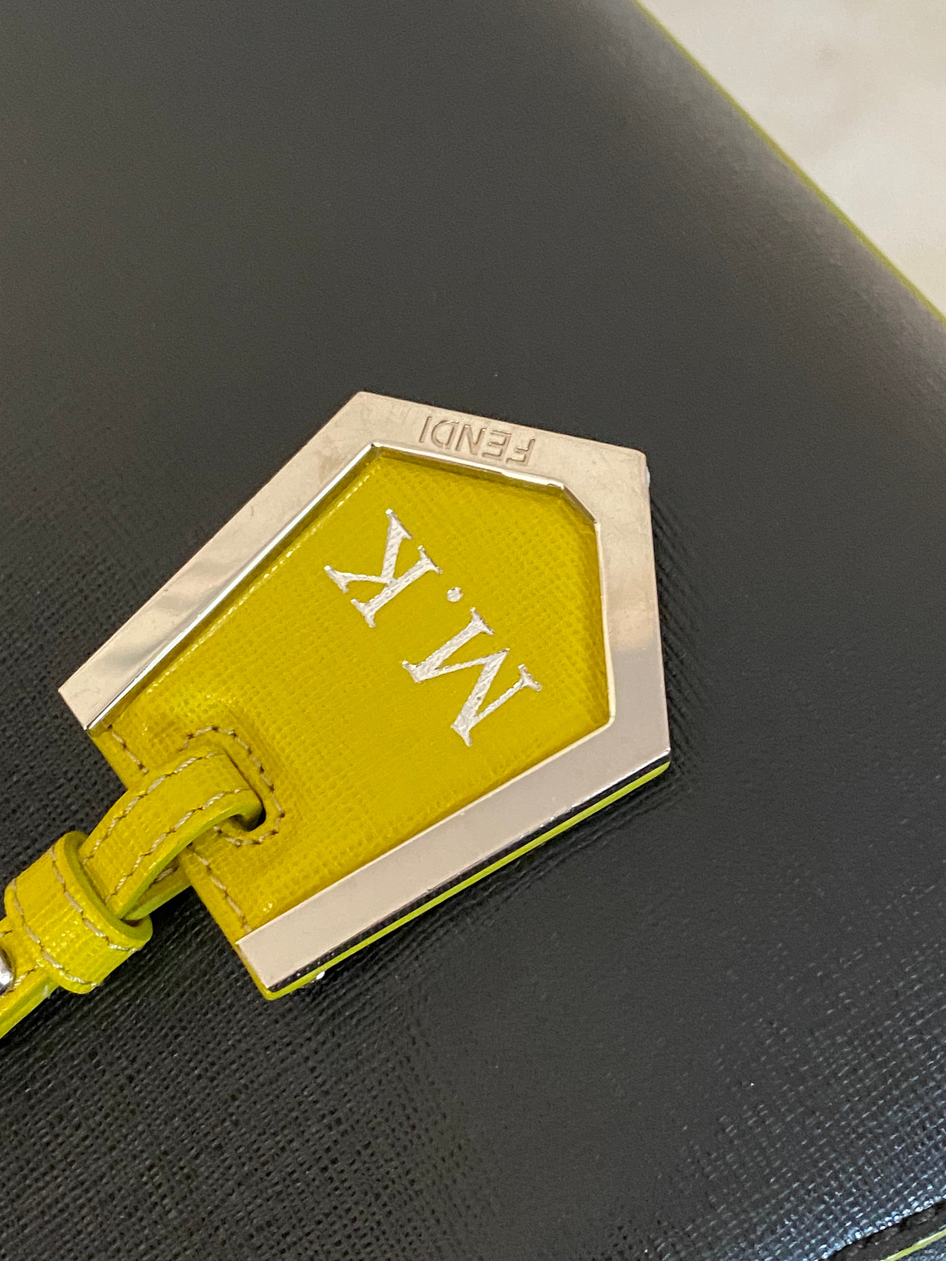 Fendi Bicolor 2 Jours Mini Petite Bag-handbag-Fendi-The Closet Egypt