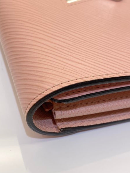 Louis Vuitton Pink Twist Wallet-wallet-Louis Vuitton-The Closet Egypt