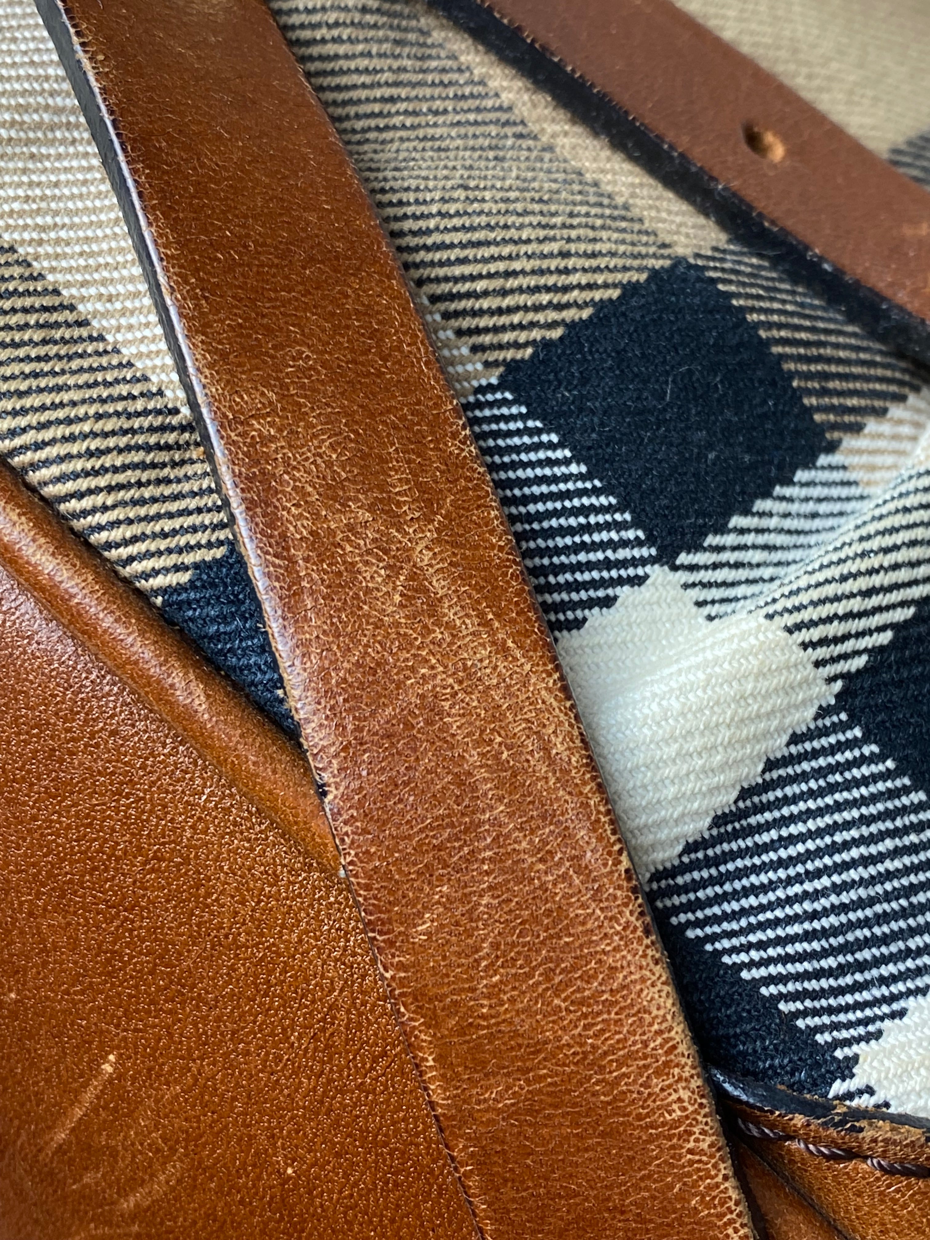 Burberry Camel Lynher Bridle House Check Top Handle Bag-handbag-Burberry-The Closet Egypt