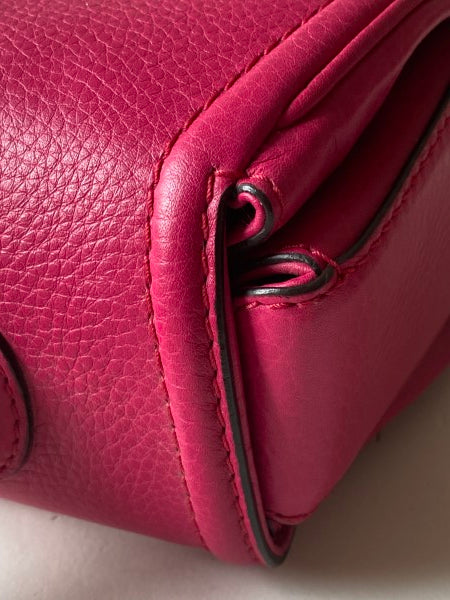 Gucci Pink Bamboo Top Handle Bag-handbag-Gucci-The Closet Egypt