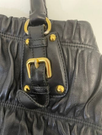 Prada Black Nappa Gaufre Tote Bag-handbag-Prada-The Closet Egypt