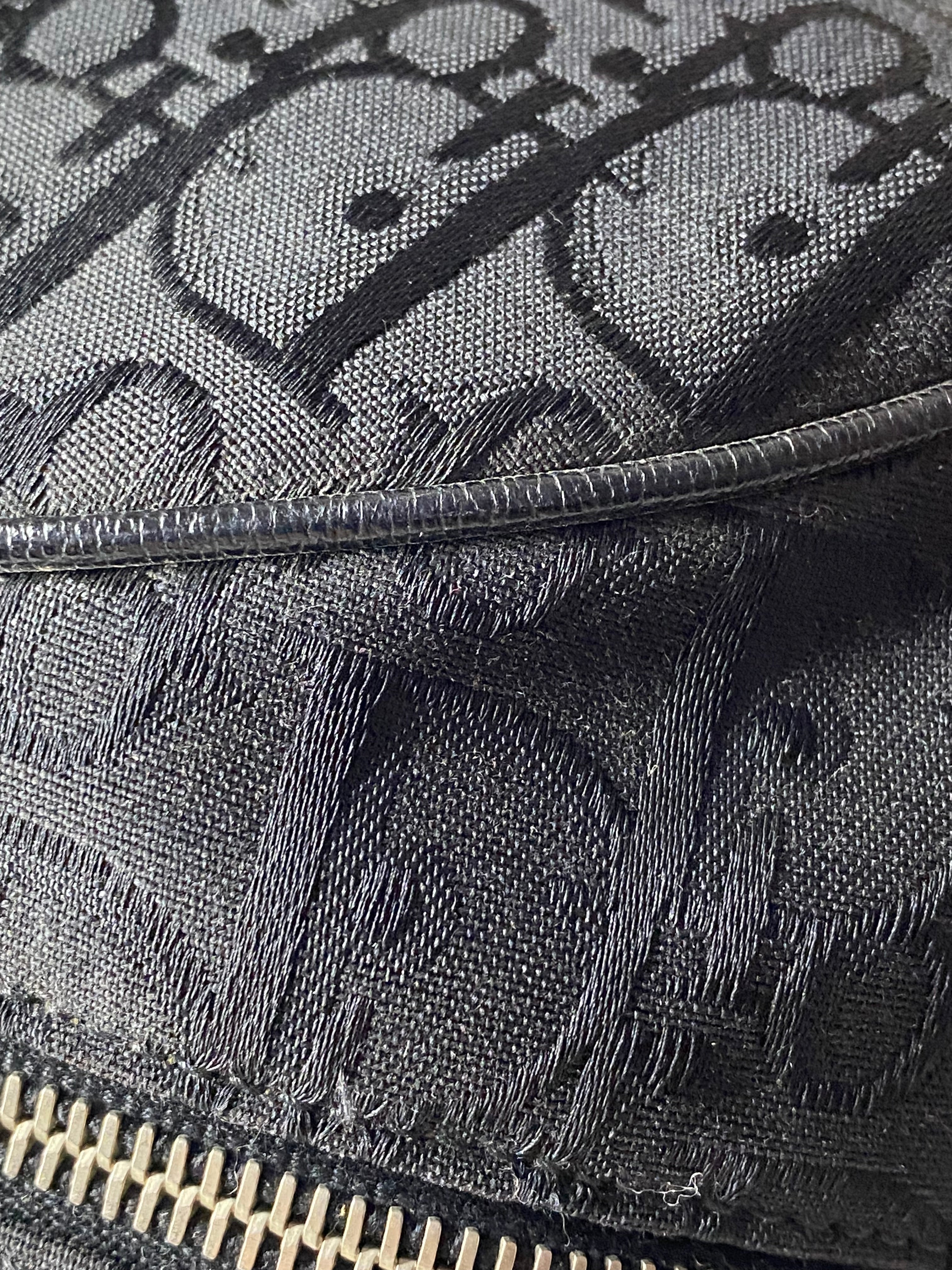 Christian Dior Bicolor Printed Embroidered Flower Tote Bag-handbag-Christian Dior-The Closet Egypt