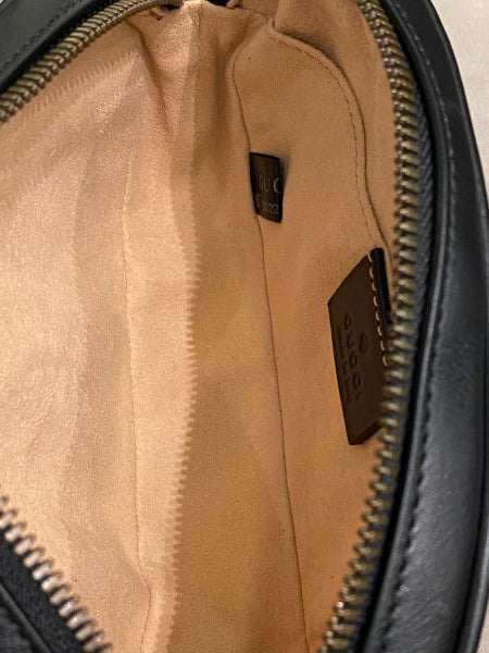 Gucci Black GG Marmont Mini Belt Bag-Belt Bag-Gucci-The Closet Egypt