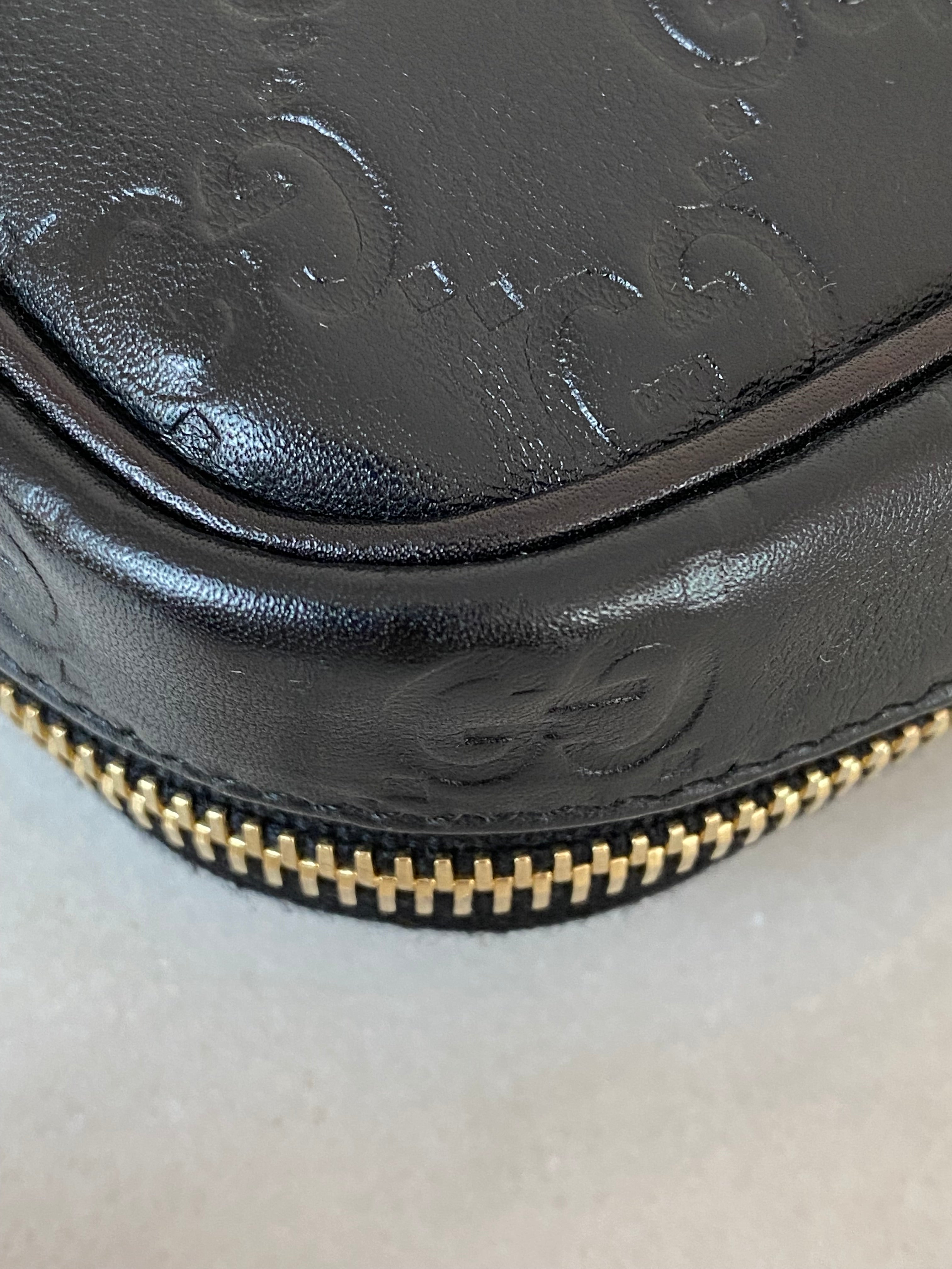 Gucci Black GG Jewelry Case