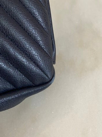 YSL Dark Blue College Large Top Handle Bag-handbag-YSL-The Closet Egypt