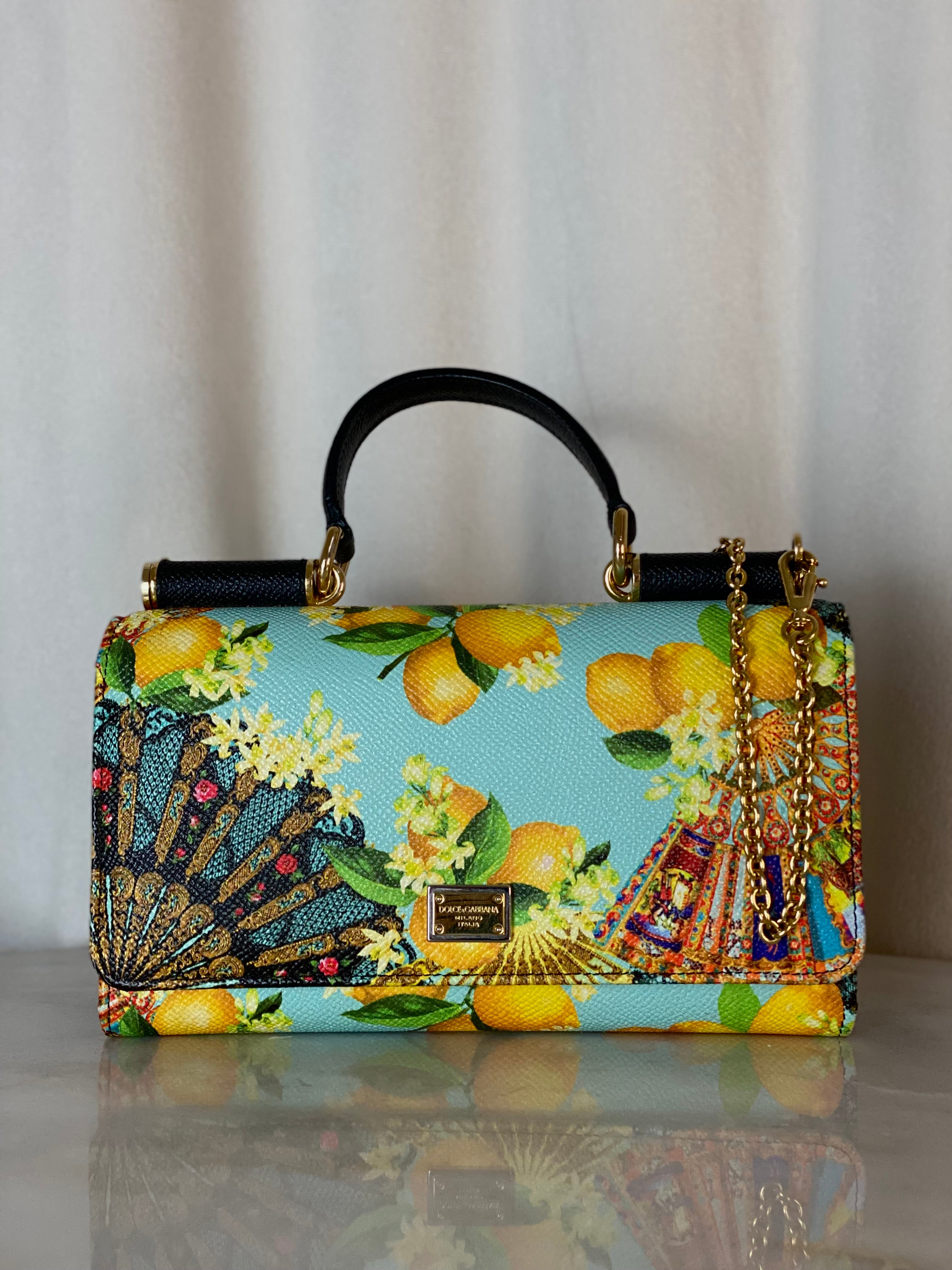 Dolce & Gabbana Multicolor Miss Sicily Von Crossbody Bag-handbag-Dolce & Gabbana-The Closet Egypt