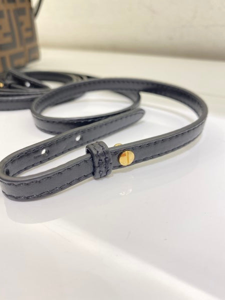 Fendi Bicolor FF Mon Tresor Mini Bucket Bag-handbag-Fendi-The Closet Egypt