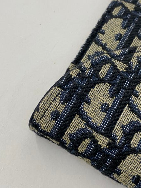 Christian Dior Blue Oblique Saddle Pouch-Pouch-Christian Dior-The Closet Egypt