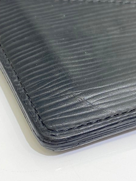 Louis Vuitton Black Epi Card Holder-Card Holder-Louis Vuitton-The Closet Egypt