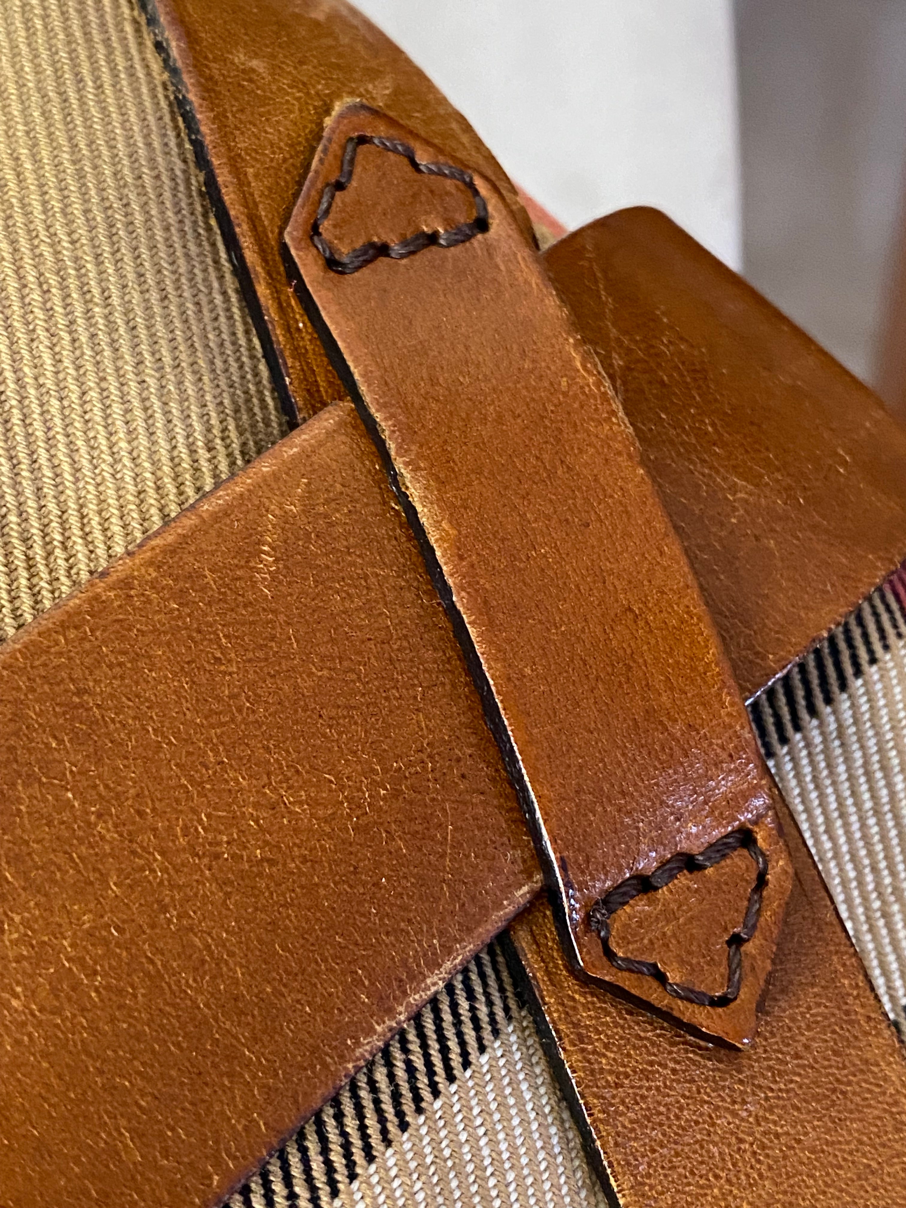 Burberry Camel Bridle House Check Top Handle Bag-handbag-Burberry-The Closet Egypt