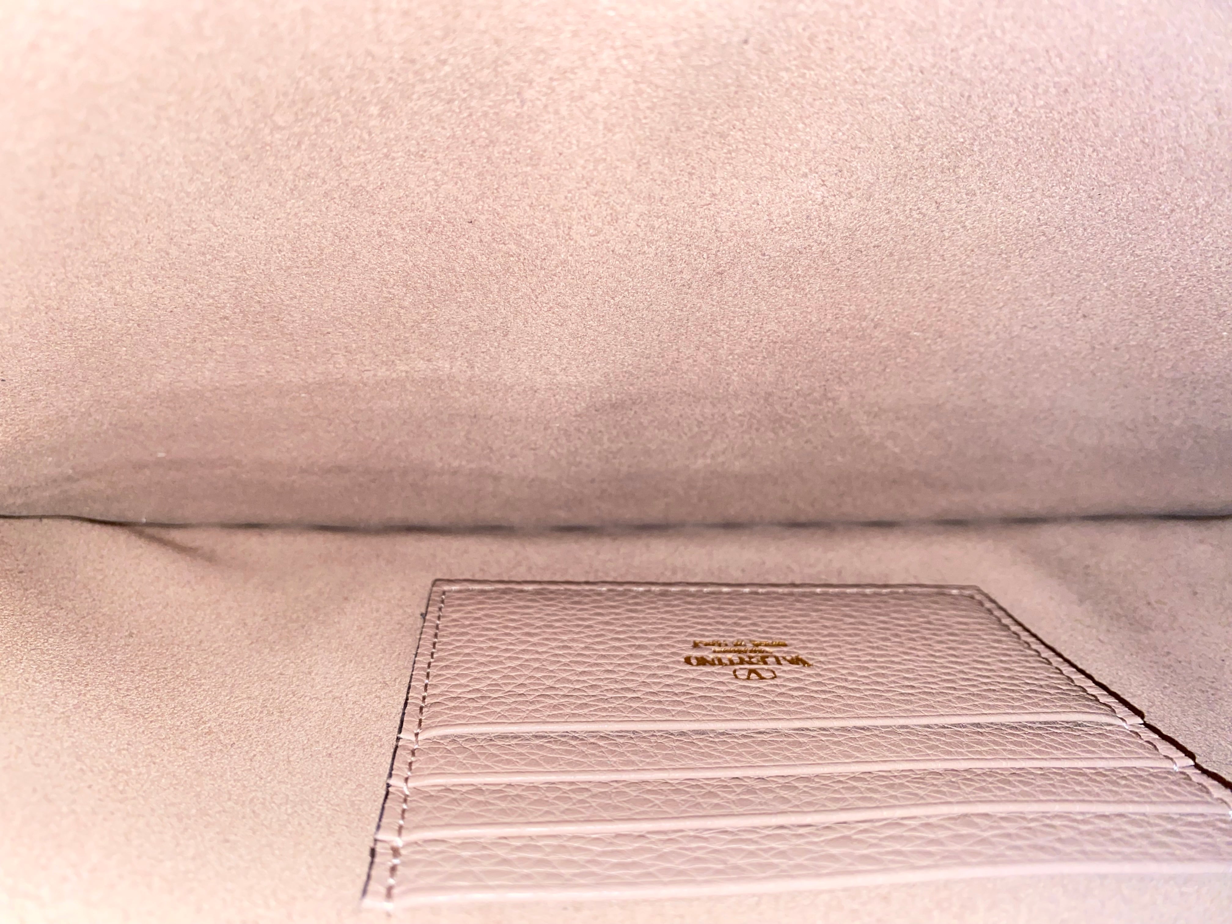 Valentino Nude Garavani Studded Envelope Pouch-Pouch-Valentino-The Closet Egypt