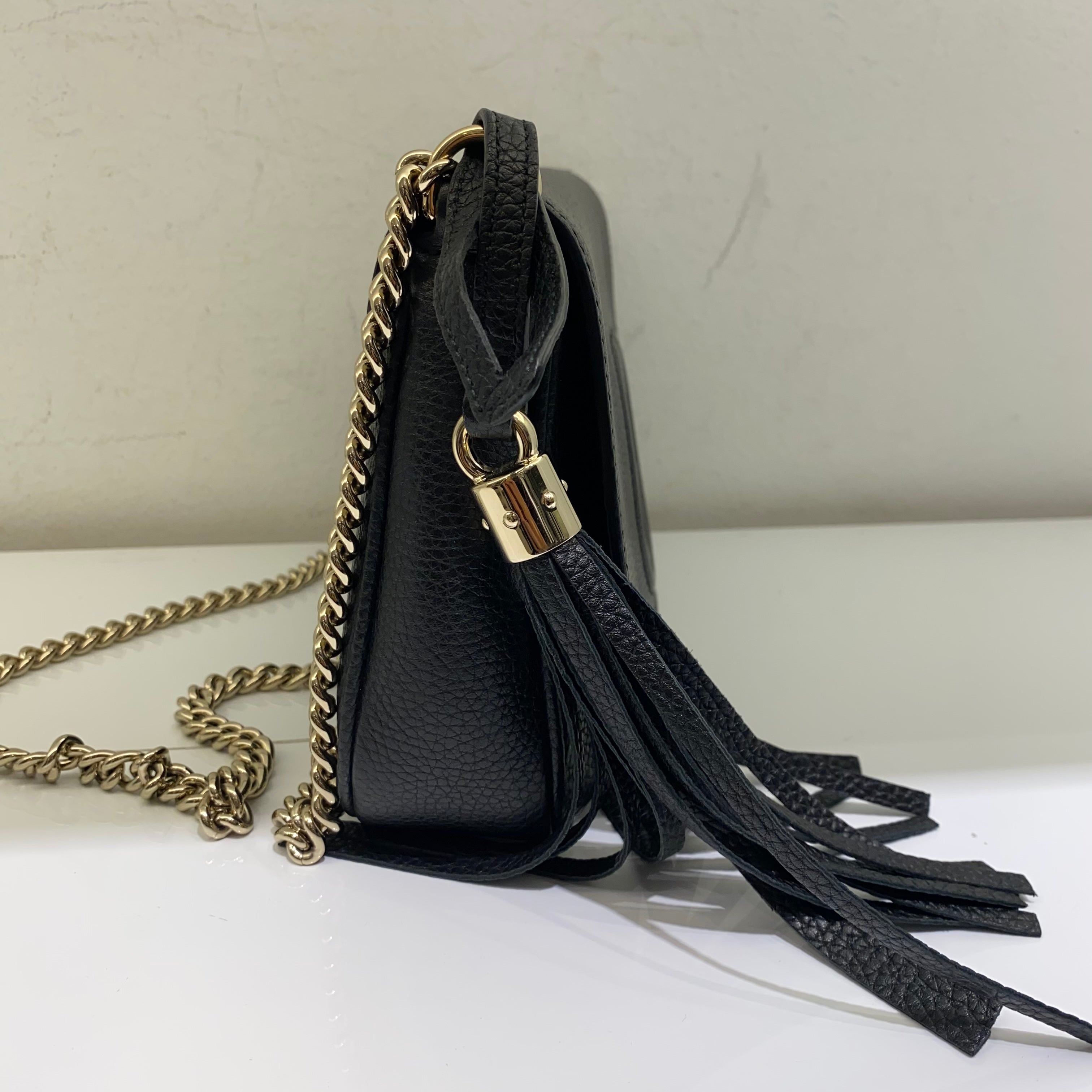 Gucci Black Soho Crossbody Bag-handbag-Gucci-The Closet Egypt
