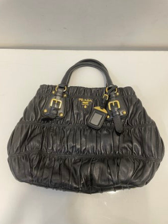 Prada Black Nappa Gaufre Tote Bag-handbag-Prada-The Closet Egypt