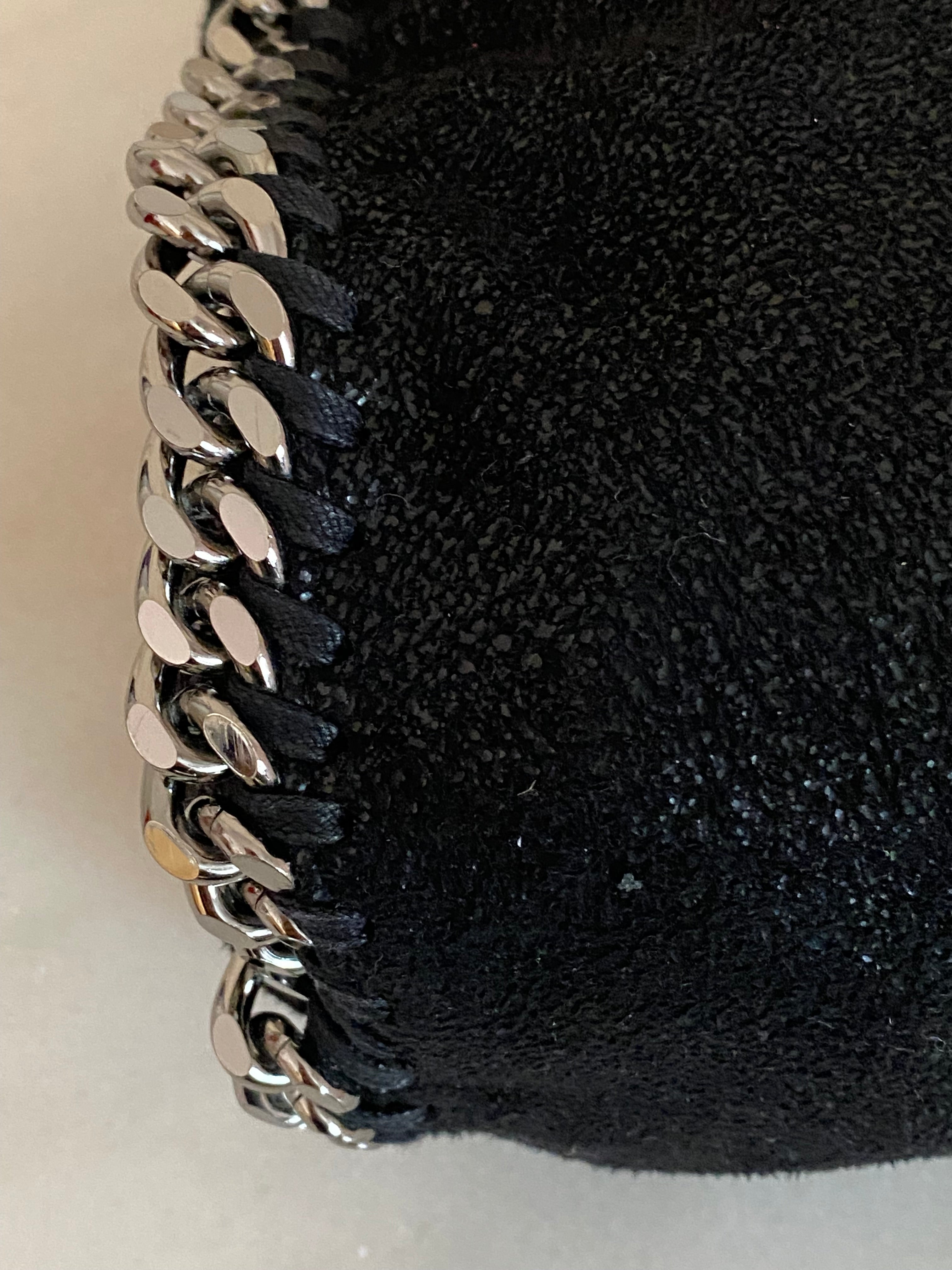 Stella Mccartney Black Falabella Mini Bag-handbag-Stella Mccartney-The Closet Egypt